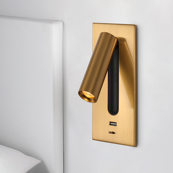 LED Wall Recessed Fixture Reading Bedside hotel guestroom Headboard ...