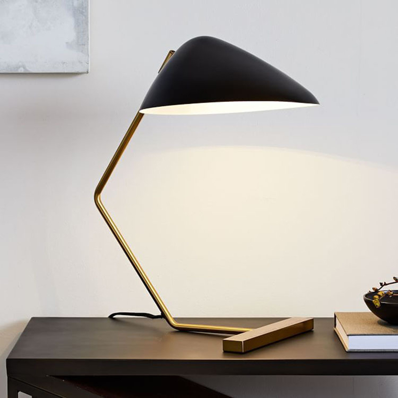 Black Modern Desk Lamp For Work Classic Mid Century Table With S Shade WordPress 298121 912787 Cloudwaysapps Com Mid Century Table Lamp With S Shade, Modern Desk Table Lamp